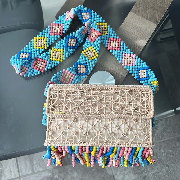 Mercedes Salazar Revolve* I Want To Hold Your Hand Crossbody Bag, New w/Tag - Picture 14 of 14